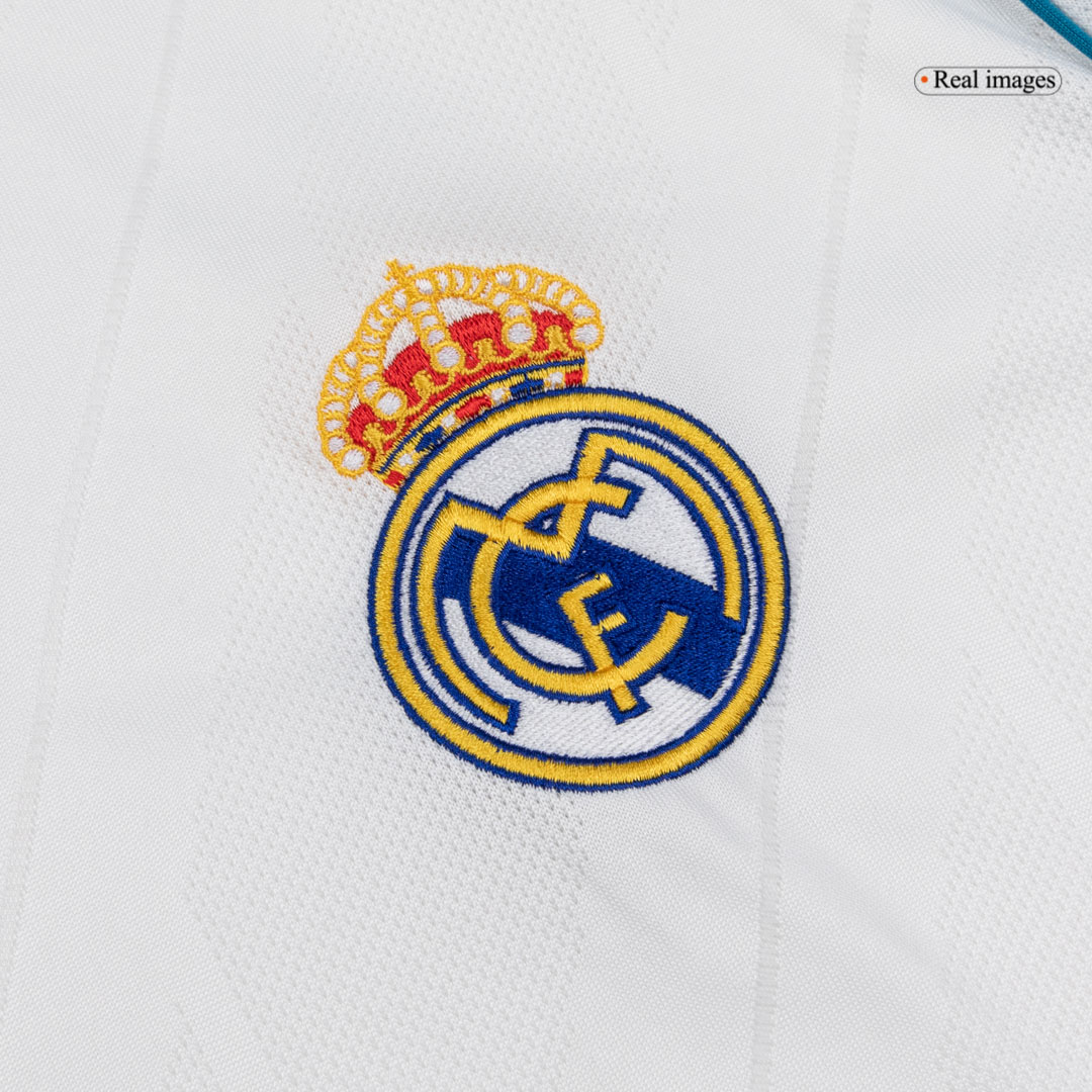 Retro MODRIĆ #10 2017/18 Real Madrid Home Long Sleeve Soccer Jersey - Image 5