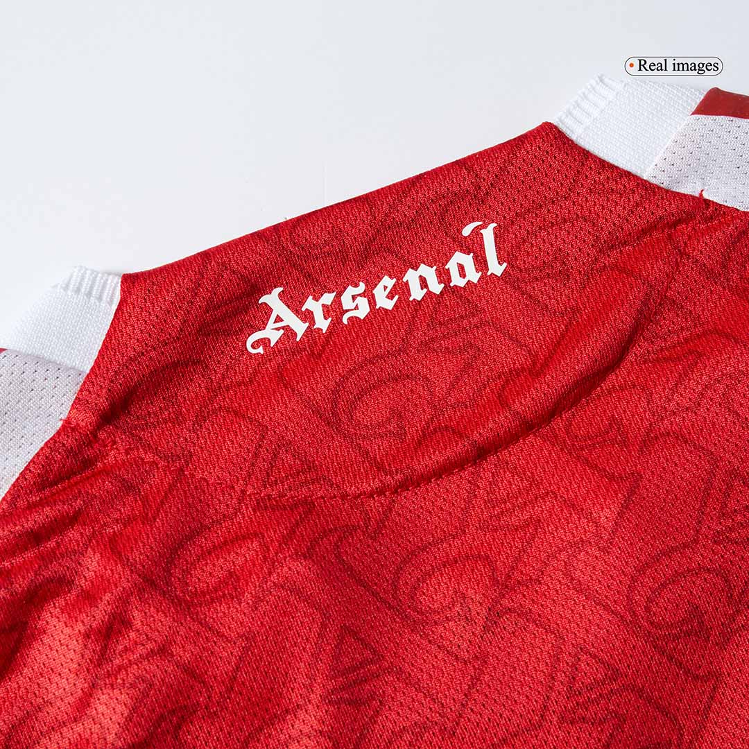 SALIBA #2 Arsenal Home Soccer Jersey 2025/26 Player Version - Image 14
