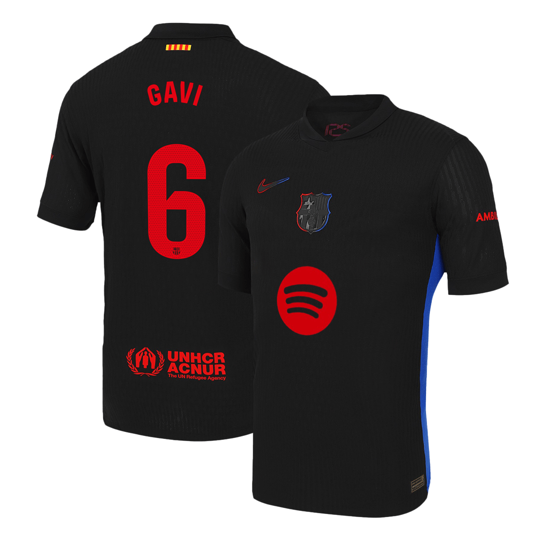 GAVI #6 Barcelona Away Soccer Jersey 2024/25 Player Version