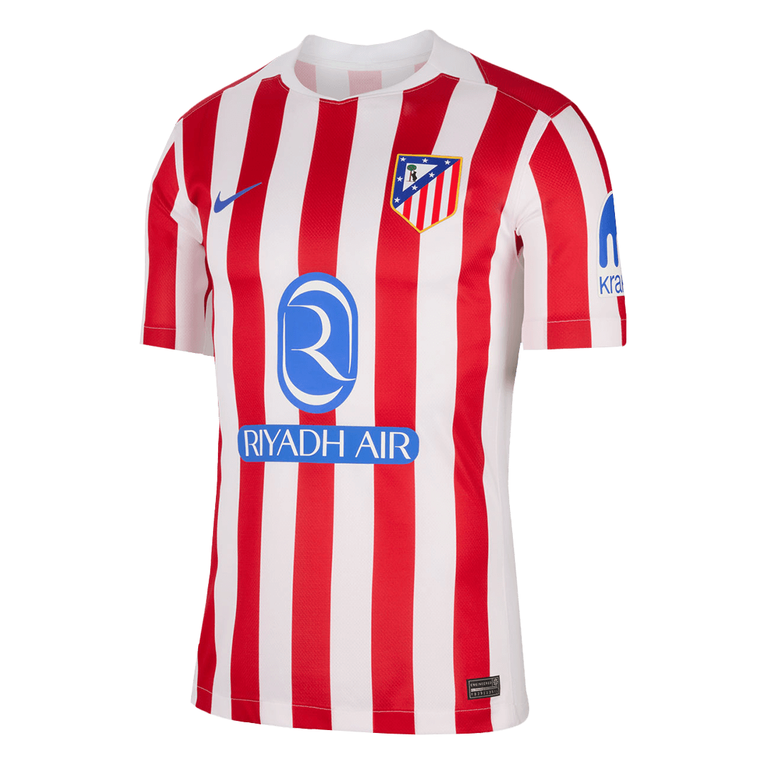 SØRLOTH #9 Atletico Madrid Home Soccer Jersey 2025/26 - Image 3