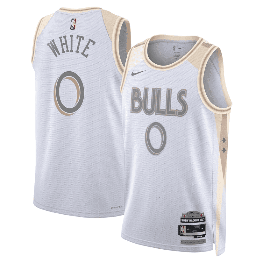 New York Knicks WHITE #0 Swingman NBA Jersey - City Edition
