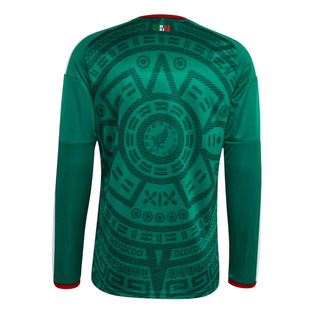 Mexico Home Long Sleeve Soccer Jersey 2026 - Image 2