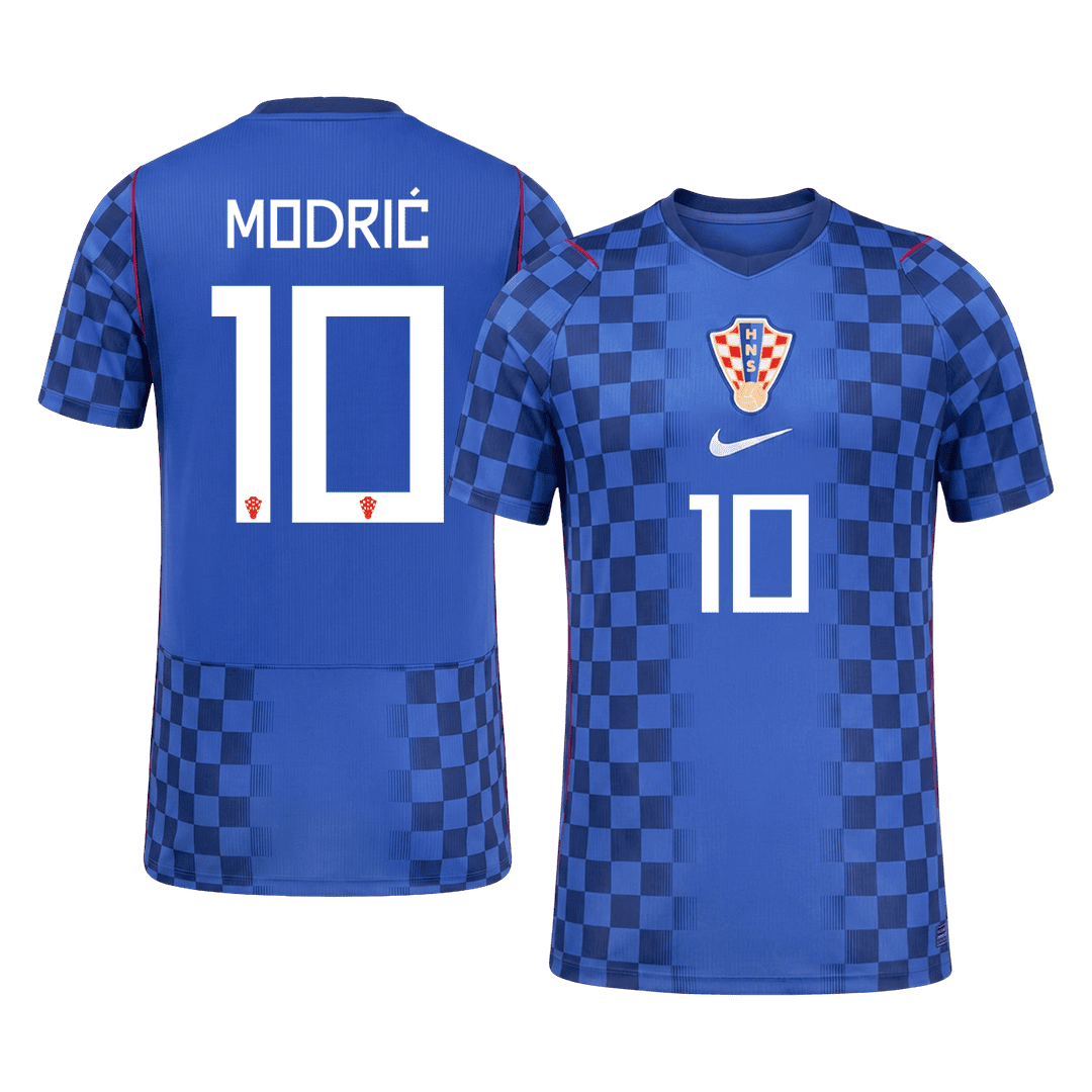 MODRIĆ #10 Croatia Away Soccer Jersey 2026 Player Version