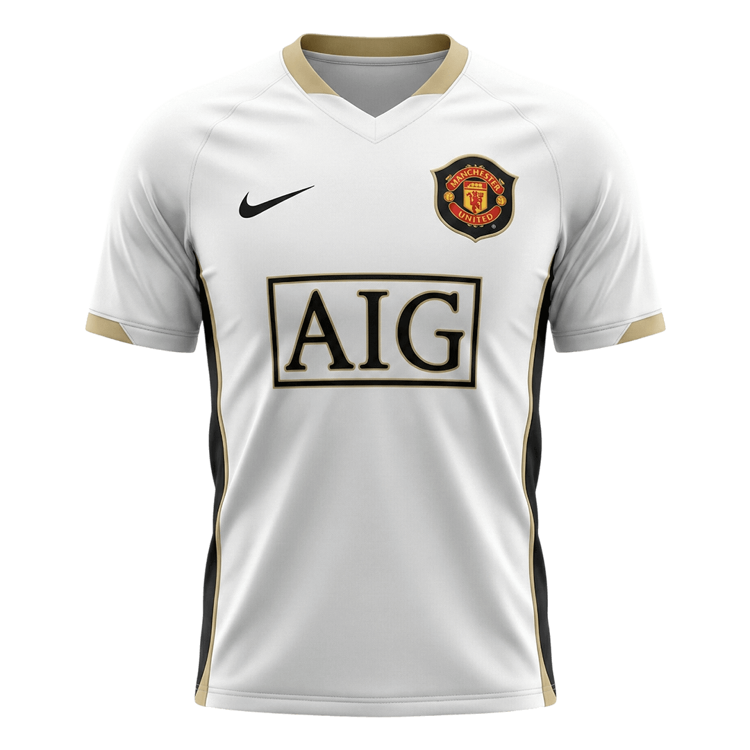 Retro 2006/07 Manchester United Away Soccer Jersey