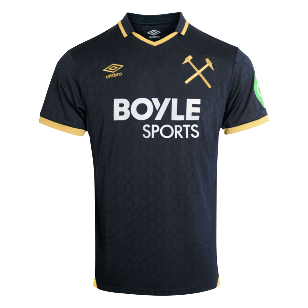 West Ham United Third Away Soccer Jersey 2025/26 - Image 4