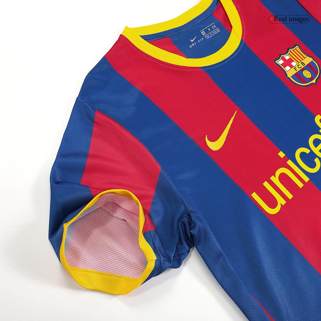 Retro A.INIESTA #8 2010/11 Barcelona Home Soccer Jersey - Image 10