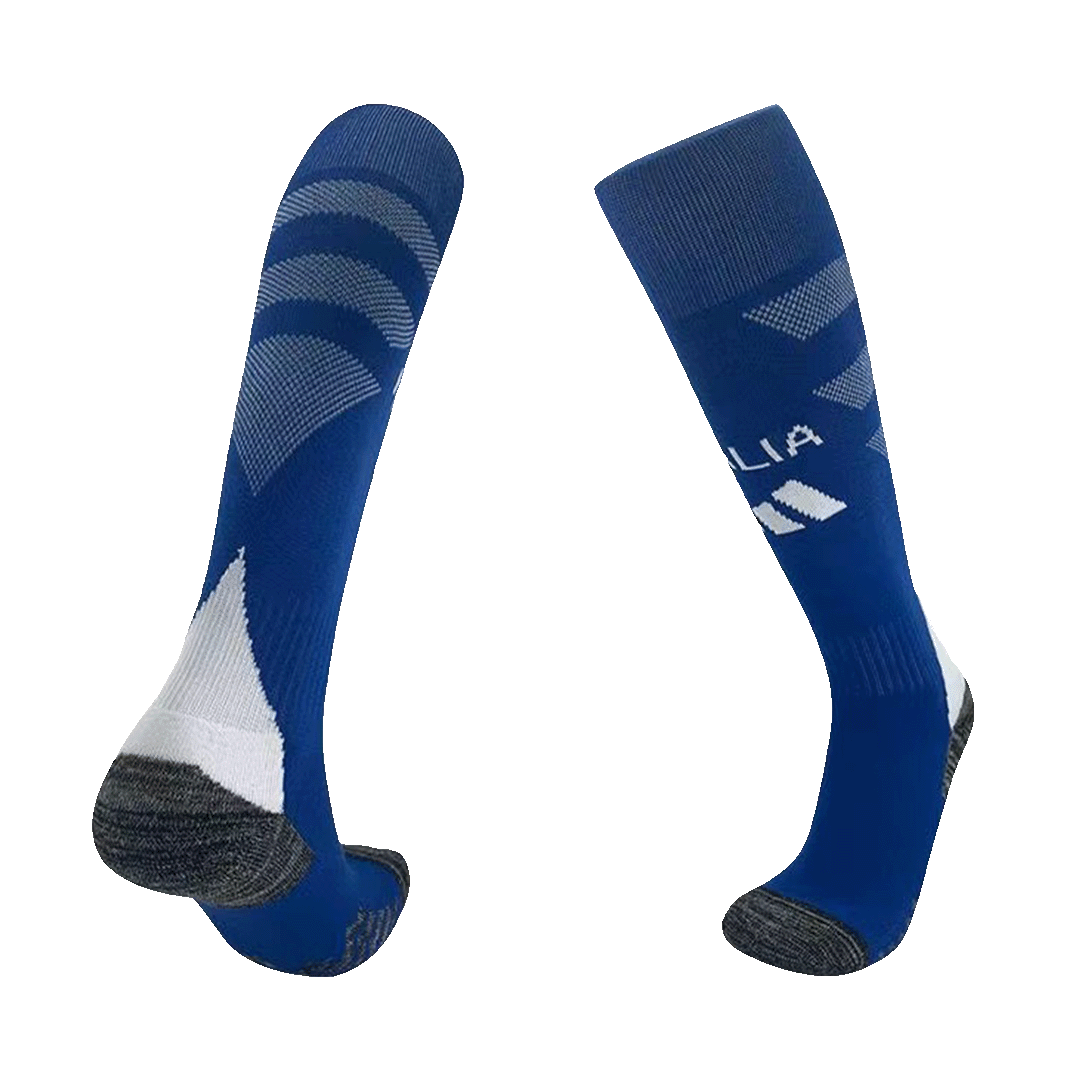 Kid's Italy Home Soccer Socks 2024