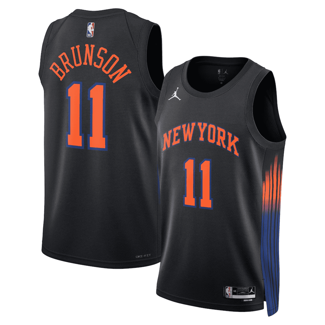 New York Knicks BRUNSON #11 Swingman NBA Jersey - Statement Edition