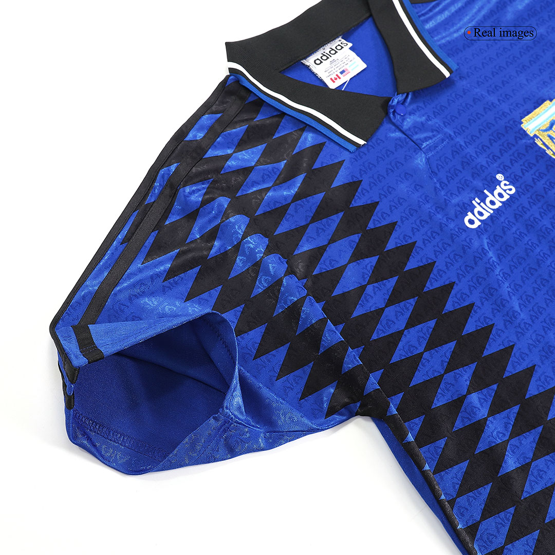 Retro 1994 Argentina Away Soccer Jersey - Image 7