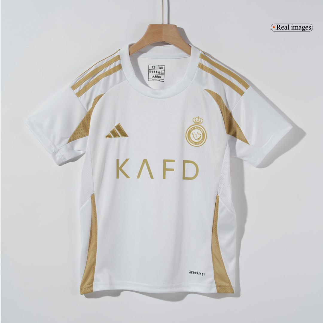 Kid's RONALDO #7 Al Nassr Third Away Soccer Jersey Kit(Jersey+Shorts) 2024/25 - Image 4