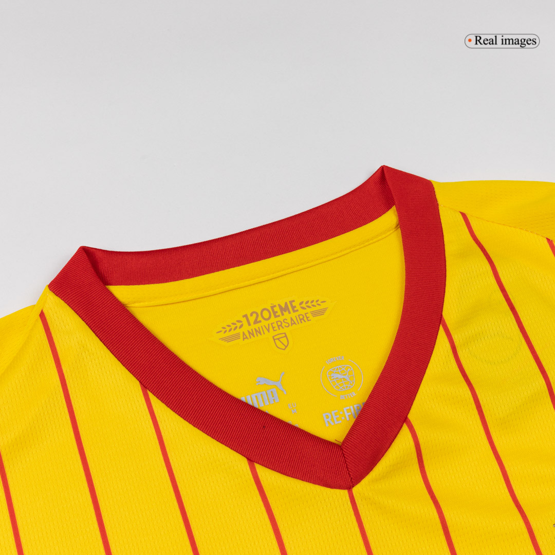 THAUVIN #10 RC Lens Home Soccer Jersey 2025/26 - Image 5