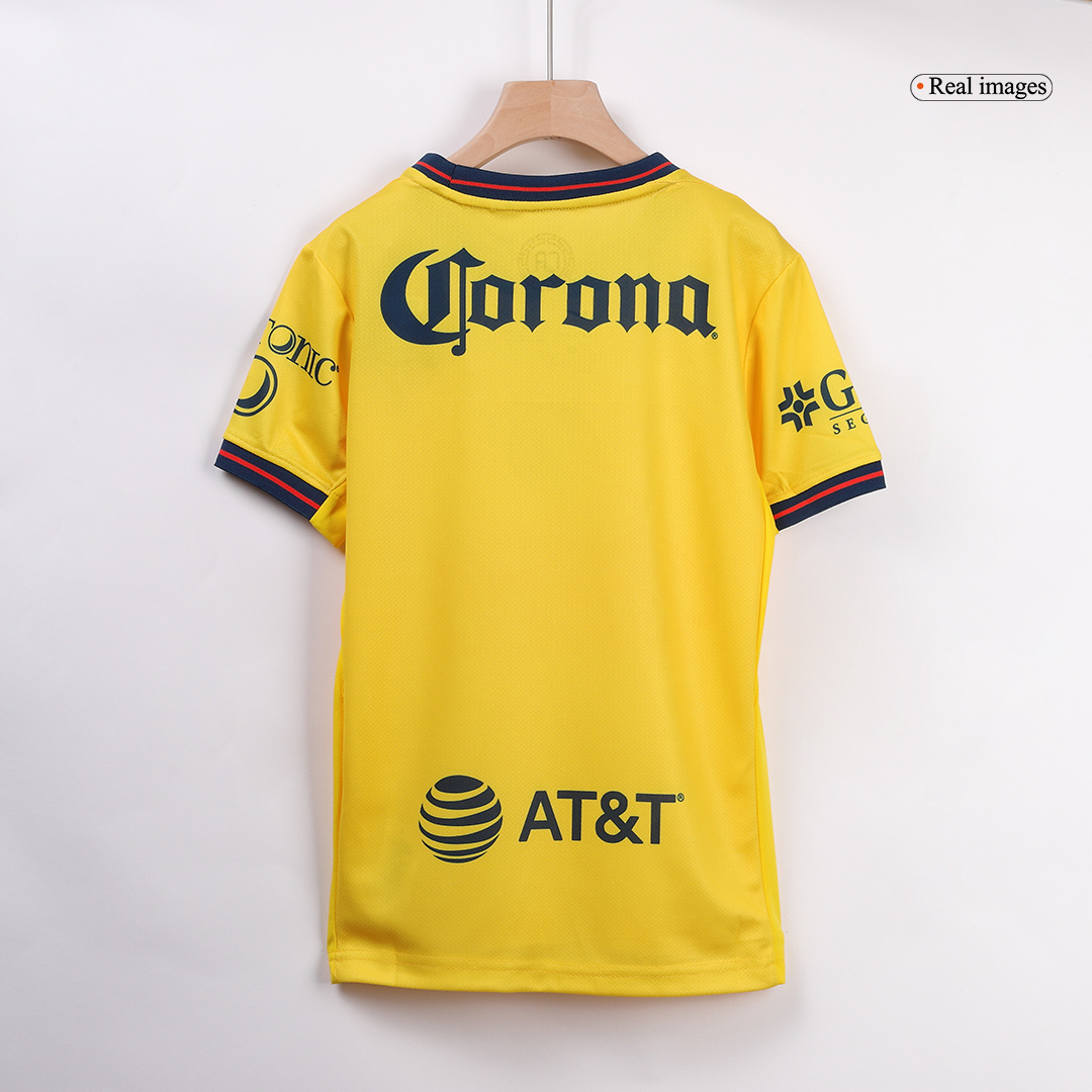 Kid's Club America Home Soccer Jersey Kit(Jersey+Shorts) 2024/25 - Image 3