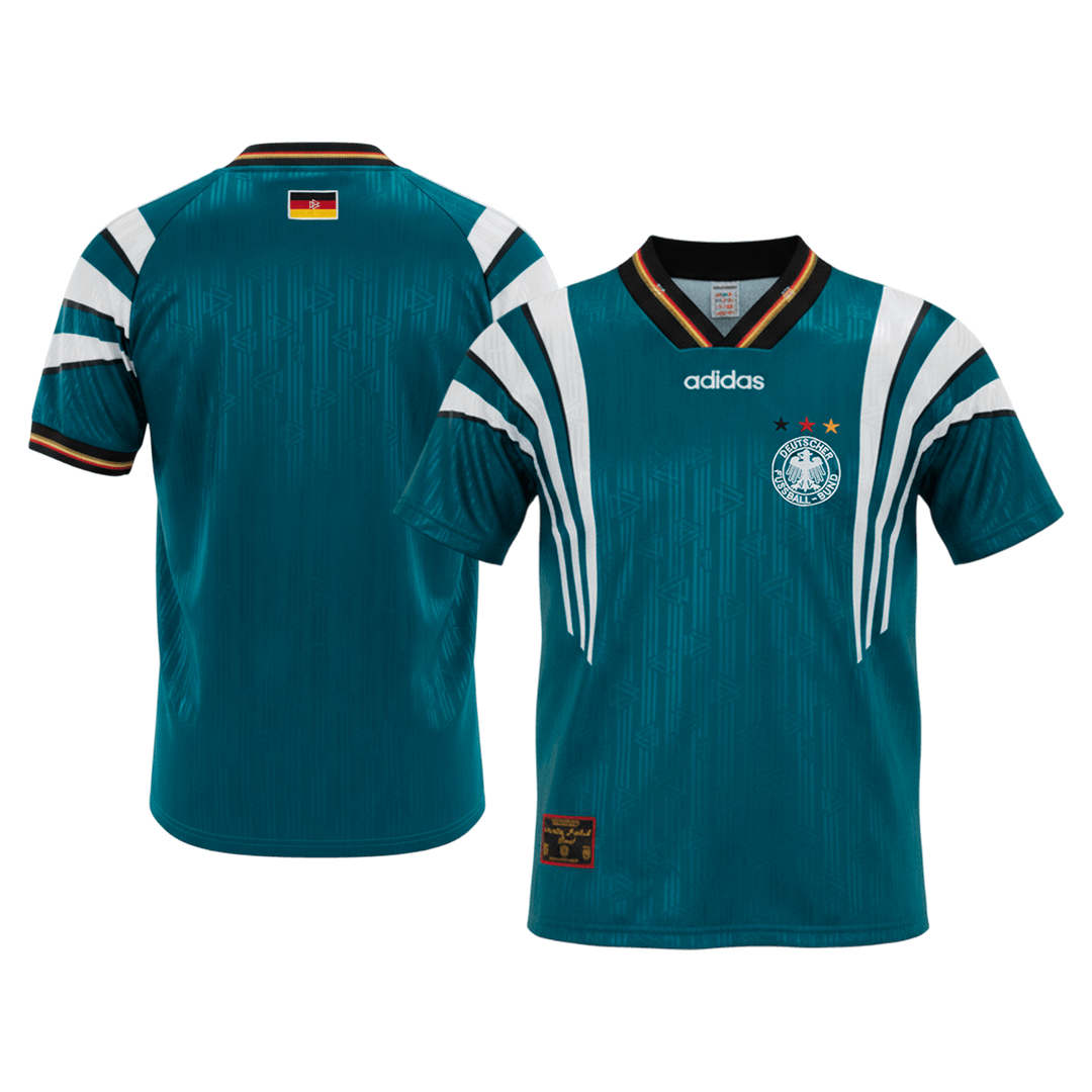Retro 1996/97 Germany Away Soccer Jersey - Image 3
