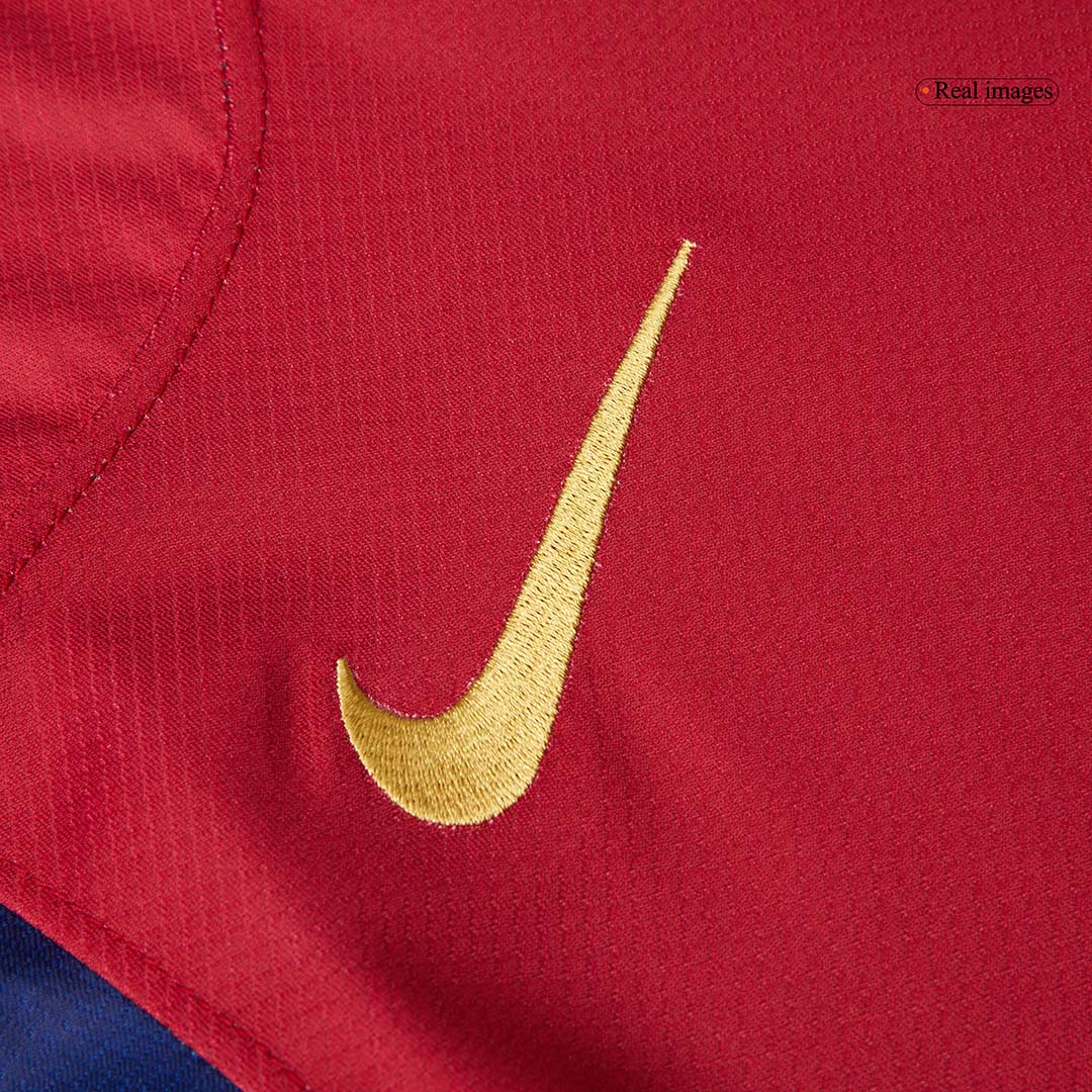 RAPHINHA #11 Barcelona Home Soccer Jersey 2024/25 -UCL - Image 7