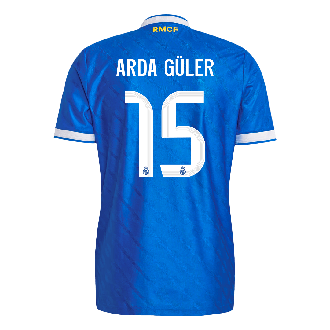 ARDA GÜLER #15 Real Madrid Third Away Soccer Jersey 2025/26 Player Version - Image 2
