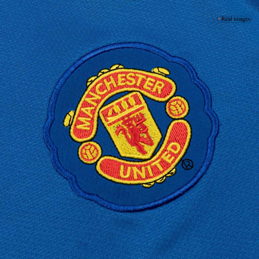 Retro 2008/09 Manchester United Third Away Long Sleeve Soccer Jersey - Image 4