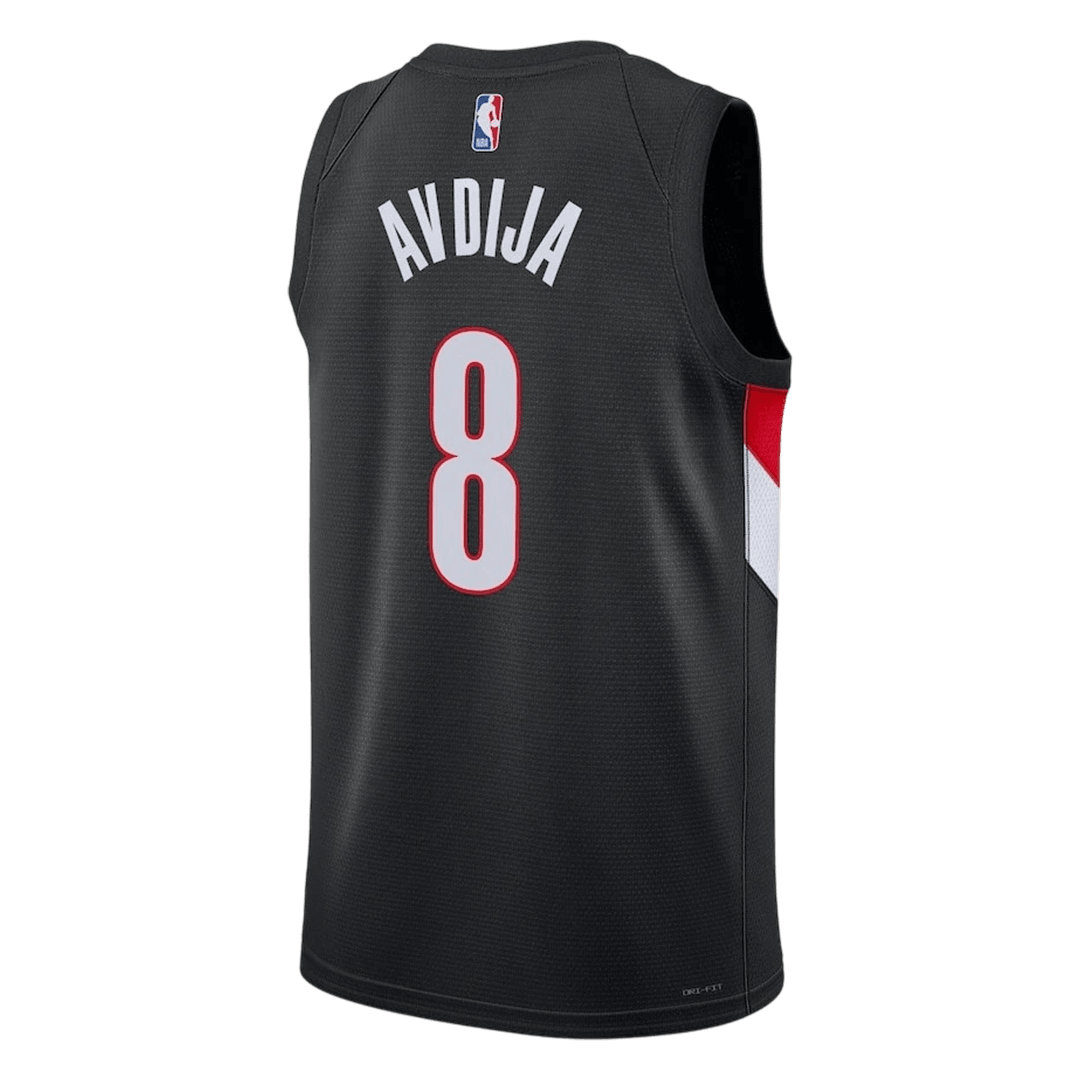 Portland Trail Blazers AVDIJA #8 2025/26 Swingman NBA Jersey - Icon Edition - Image 3