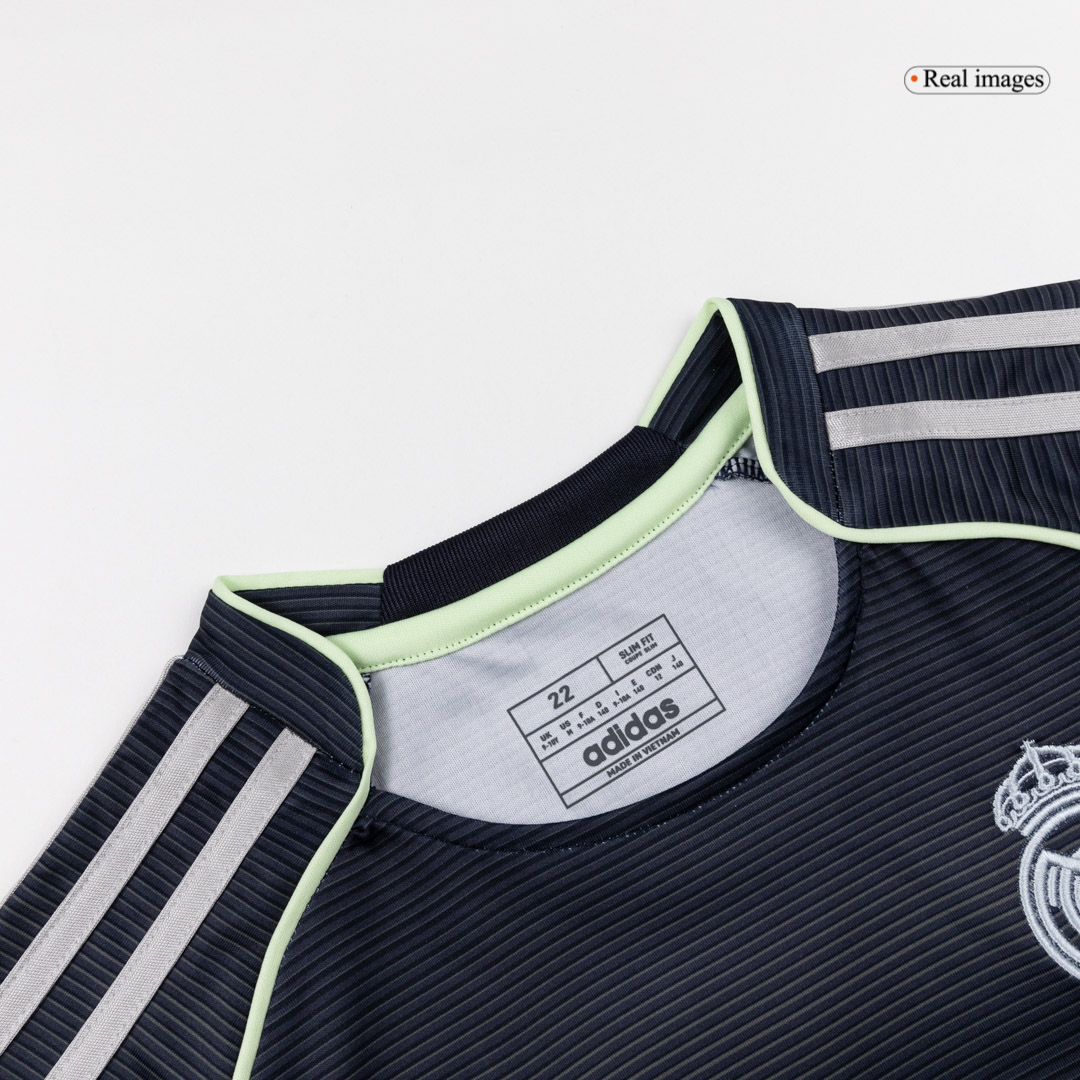 Kid's Real Madrid Away Soccer Jersey Kit(Jersey+Shorts+Socks) 2025/26 - Image 4