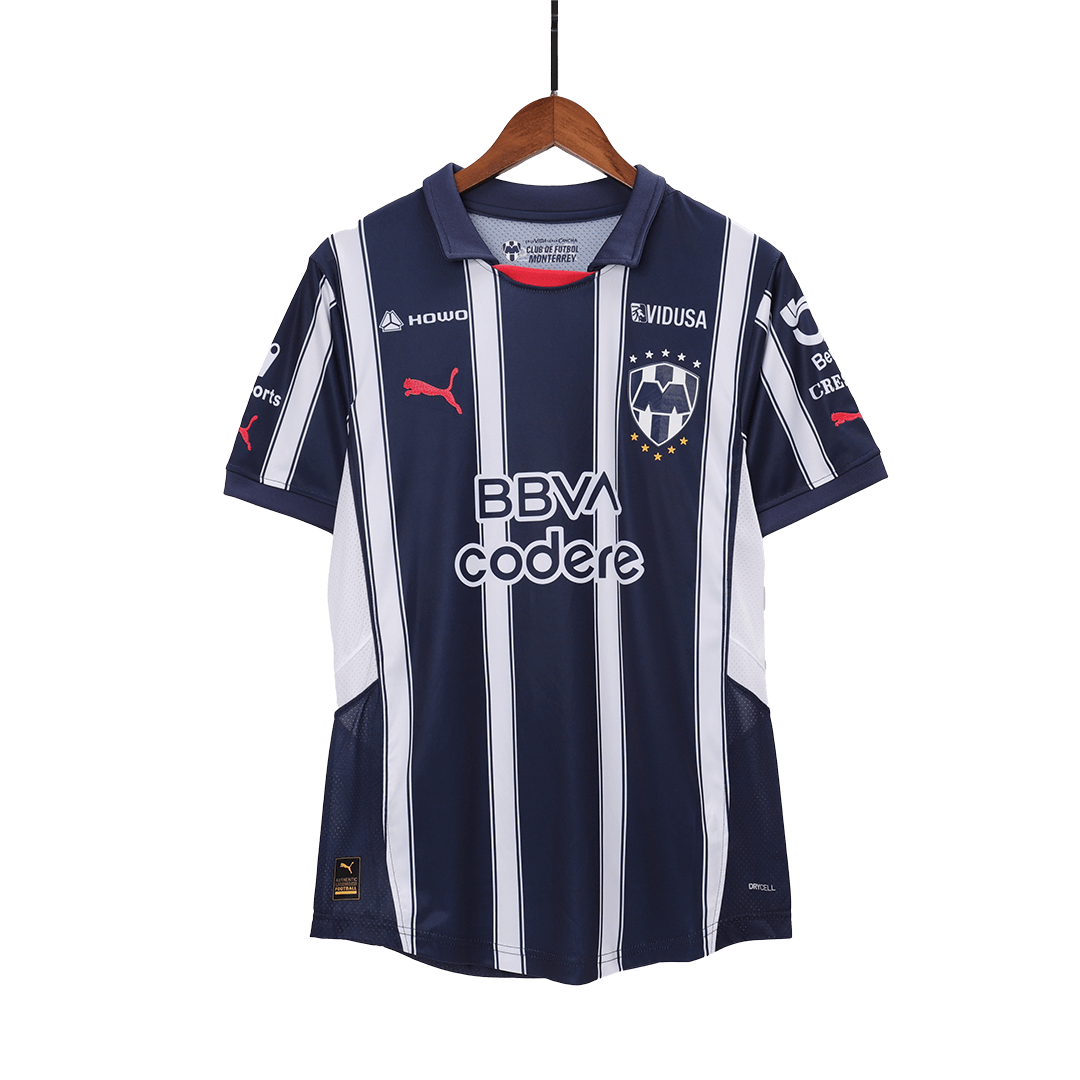 Authentic SERGIO RAMOS #93 Monterrey Home Soccer Jersey 2024/25 - Image 3