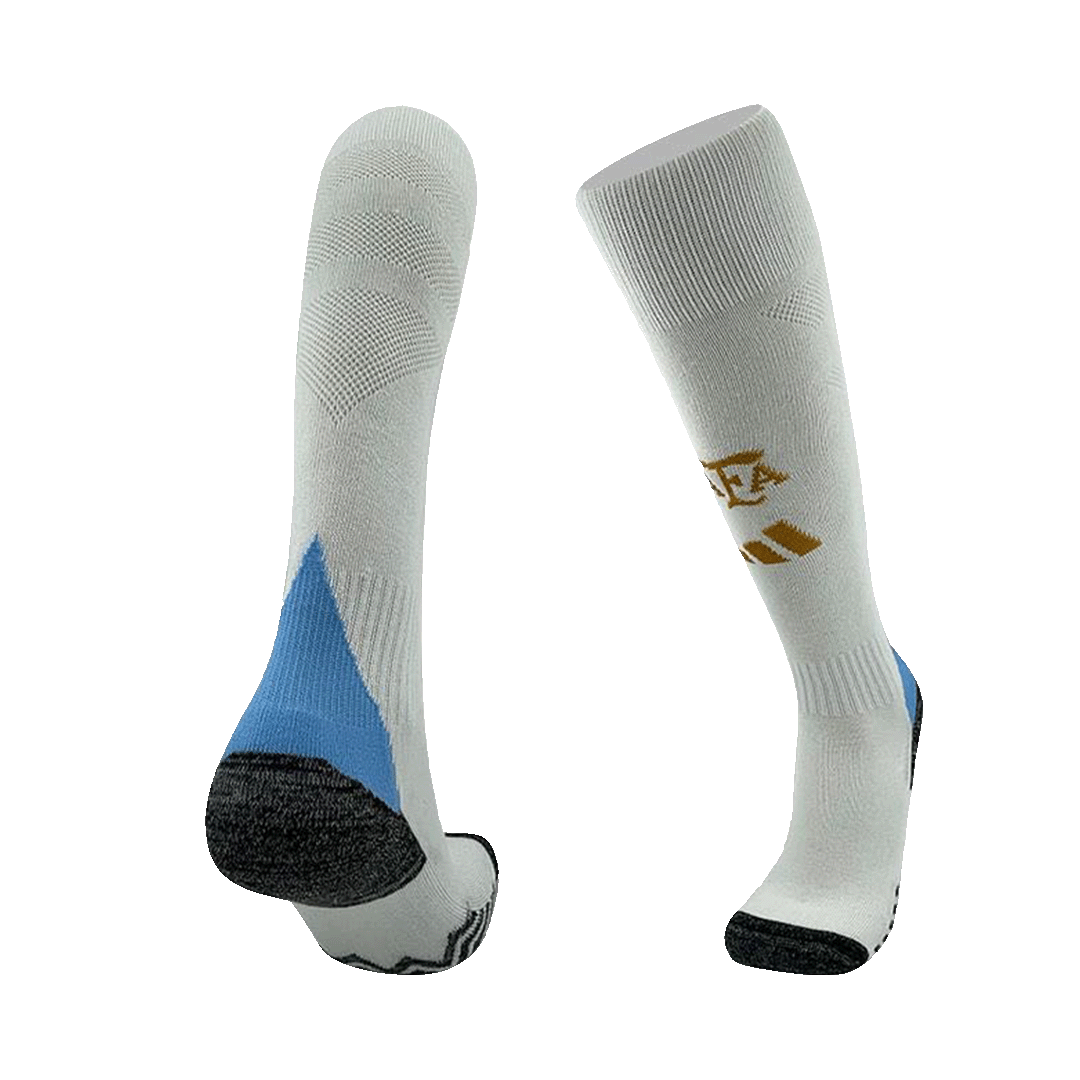 Argentina Home Soccer Jersey Kit(Jersey+Shorts+Socks) 2024 - Image 3