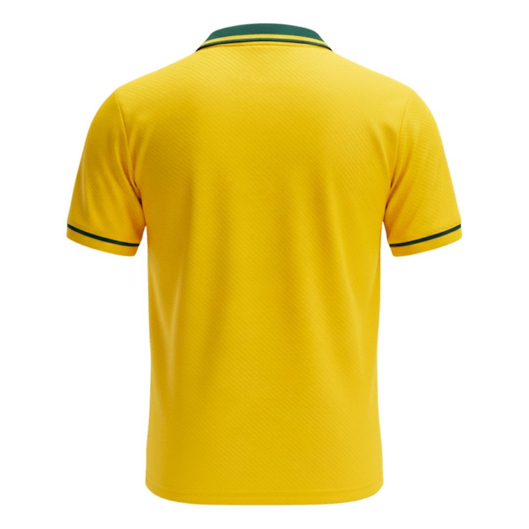 Retro 1994 Brazil Home Soccer Jersey - Image 2