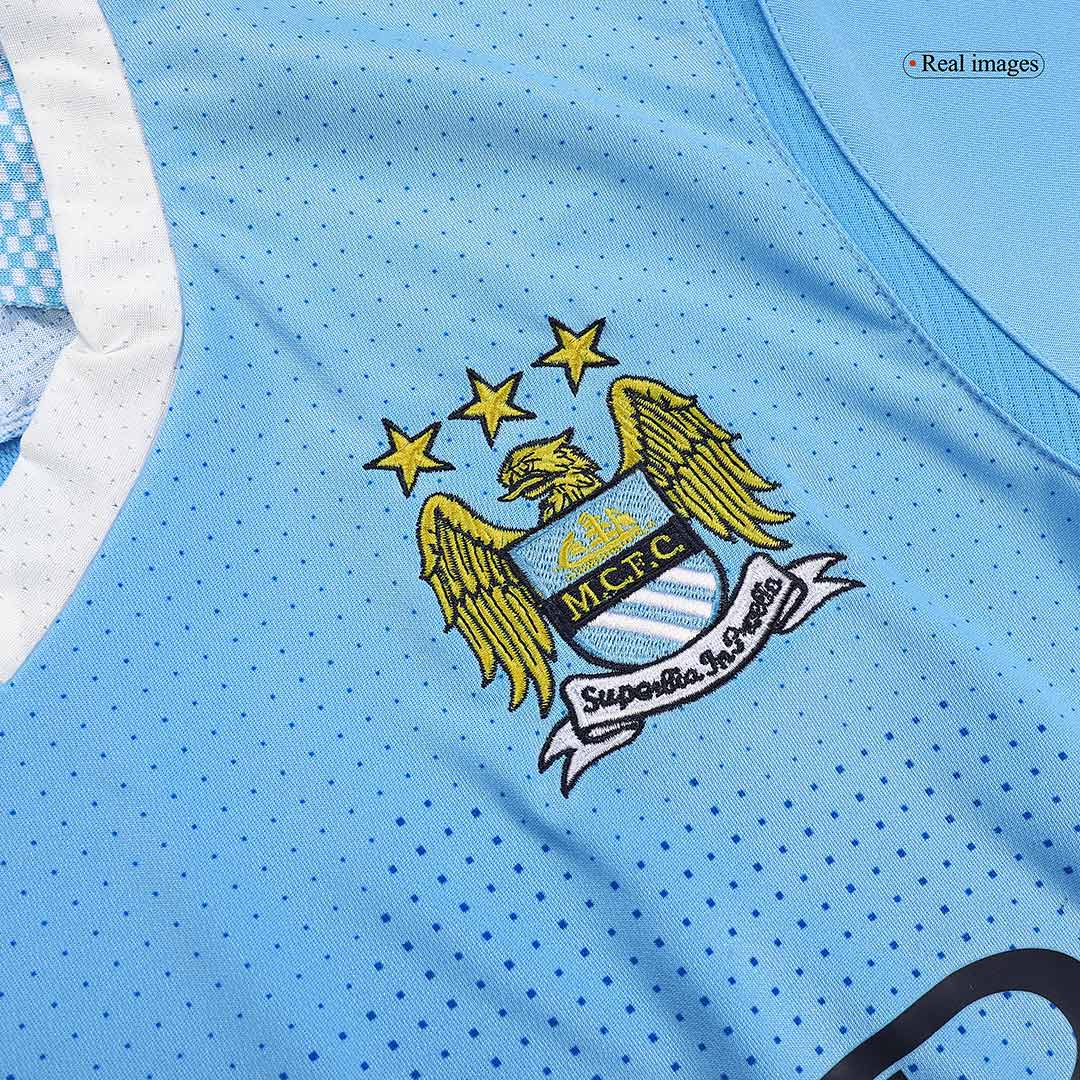 Retro 2011/12 Manchester City Home Soccer Jersey - Image 5
