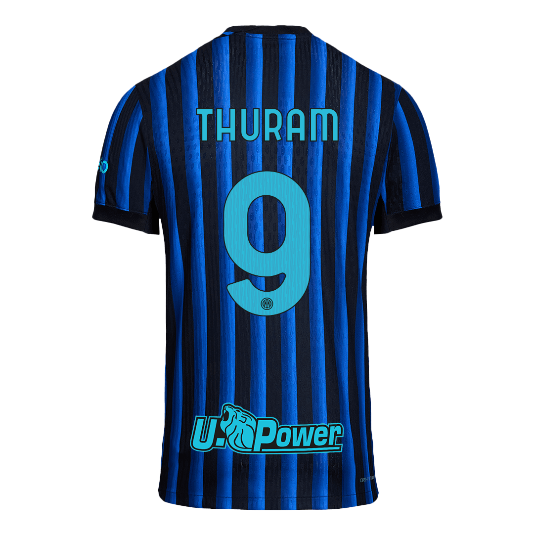 Authentic THURAM #9 Inter Milan Home Soccer Jersey 2025/26 - Image 3