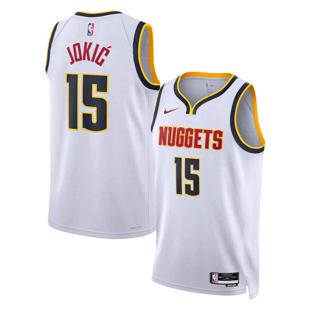 Denver Nuggets Jokić #15 Swingman NBA Jersey - Association Edition