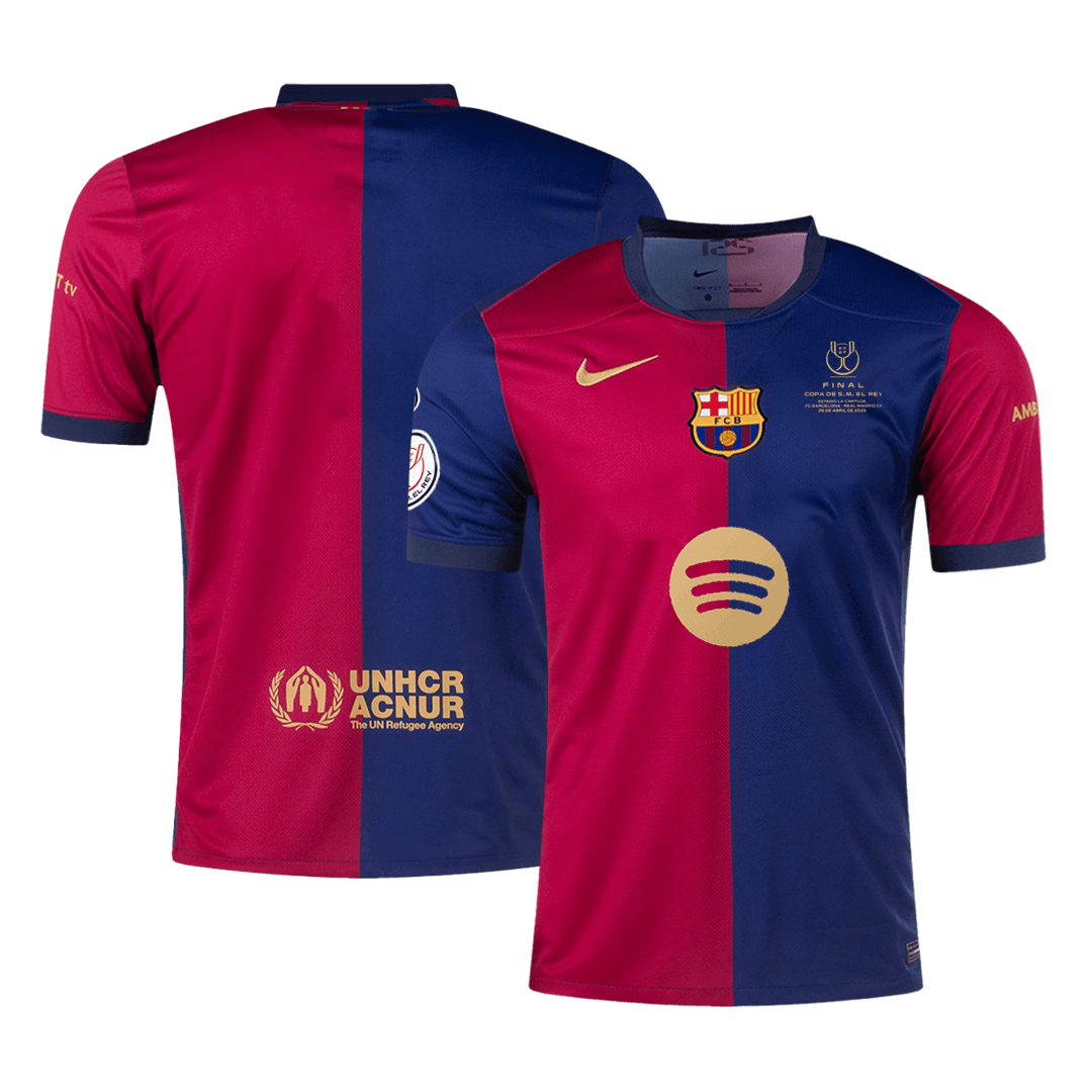 Barcelona Home Soccer Jersey 2024/25 - Image 3