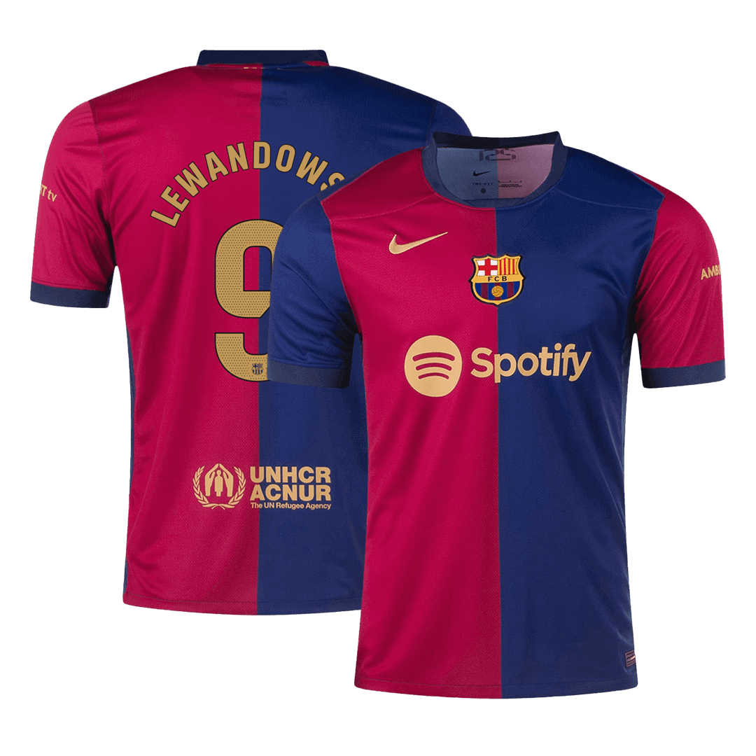 GAVI #6 Barcelona Home Soccer Jersey 2024/25
