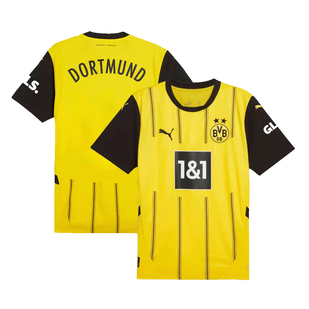 Borussia Dortmund Home Soccer Jersey 2024/25 - Image 3