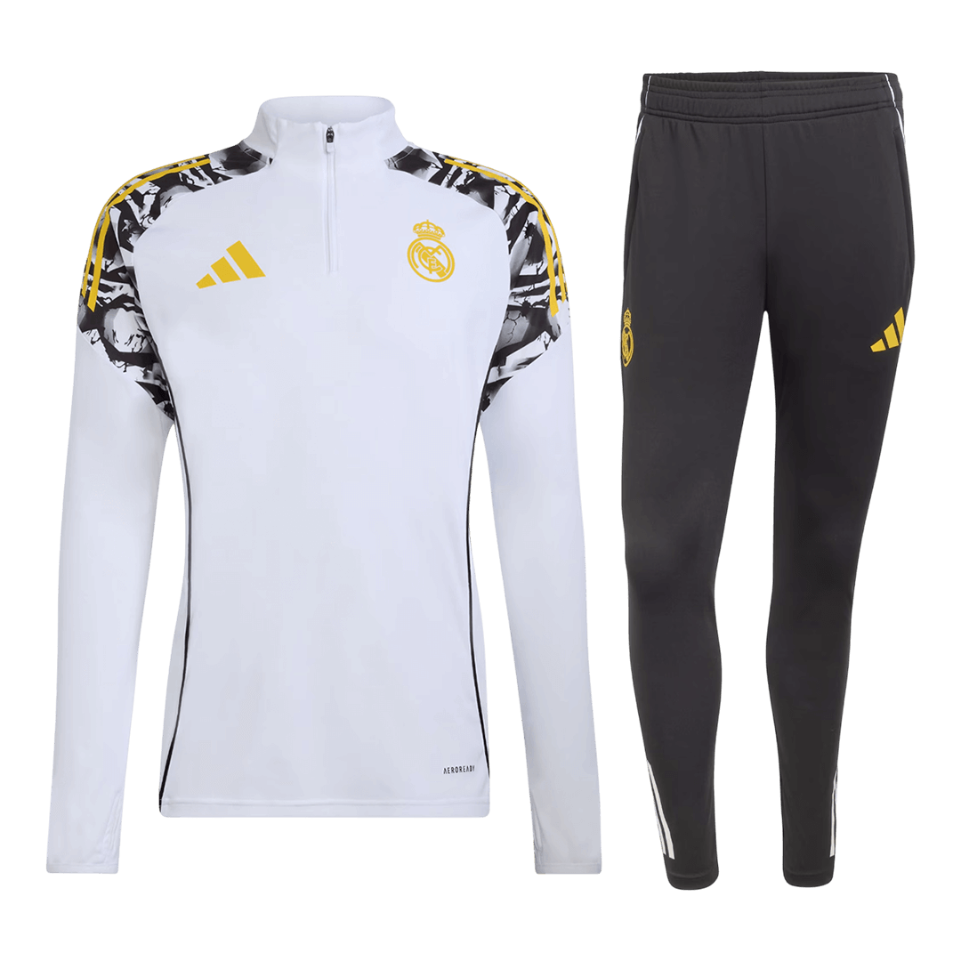 Real Madrid Zipper Sweatshirt Kit(Top+Pants) 2025/26