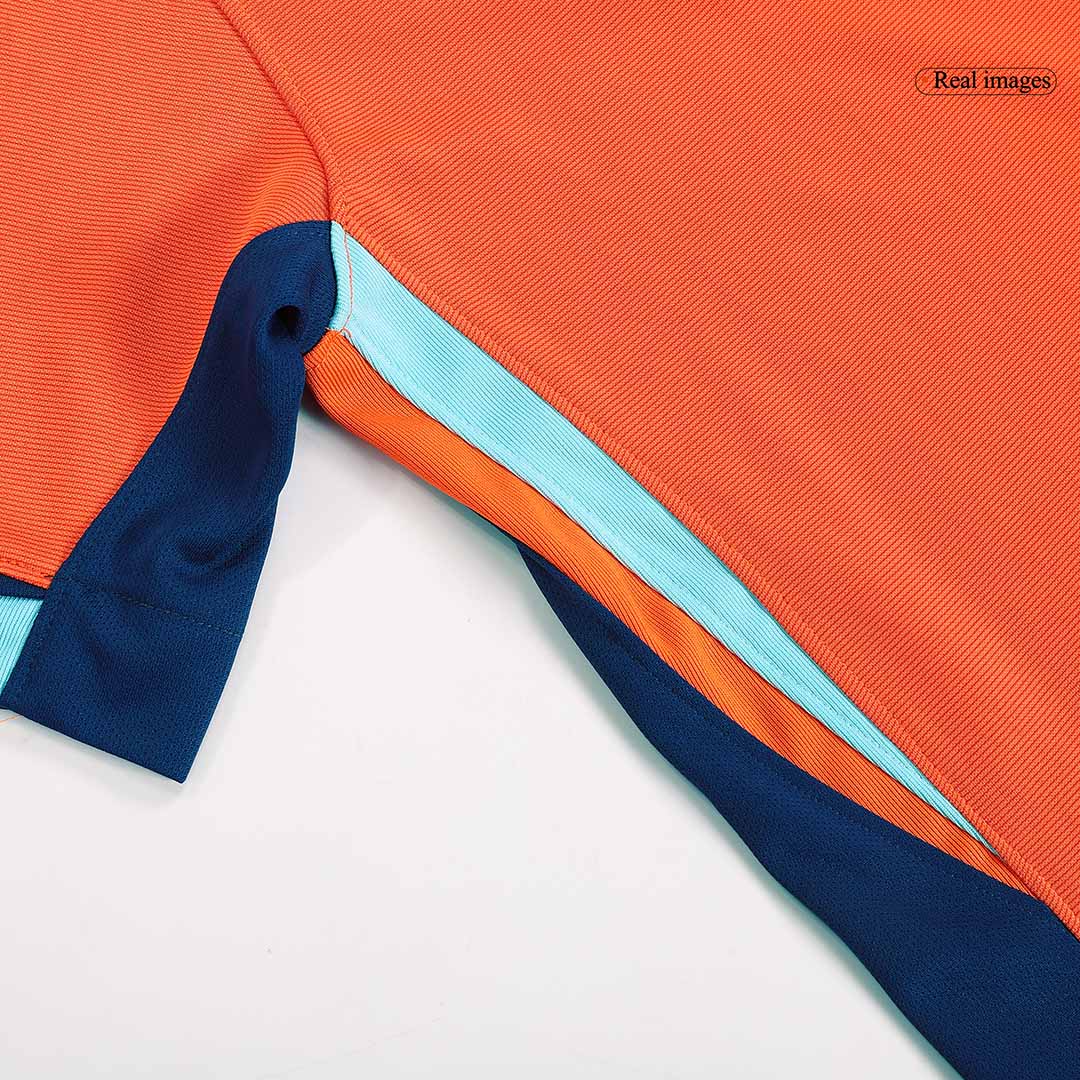 Netherlands Home Soccer Jersey Kit(Jersey+Shorts+Socks) Euro 2024 - Image 14