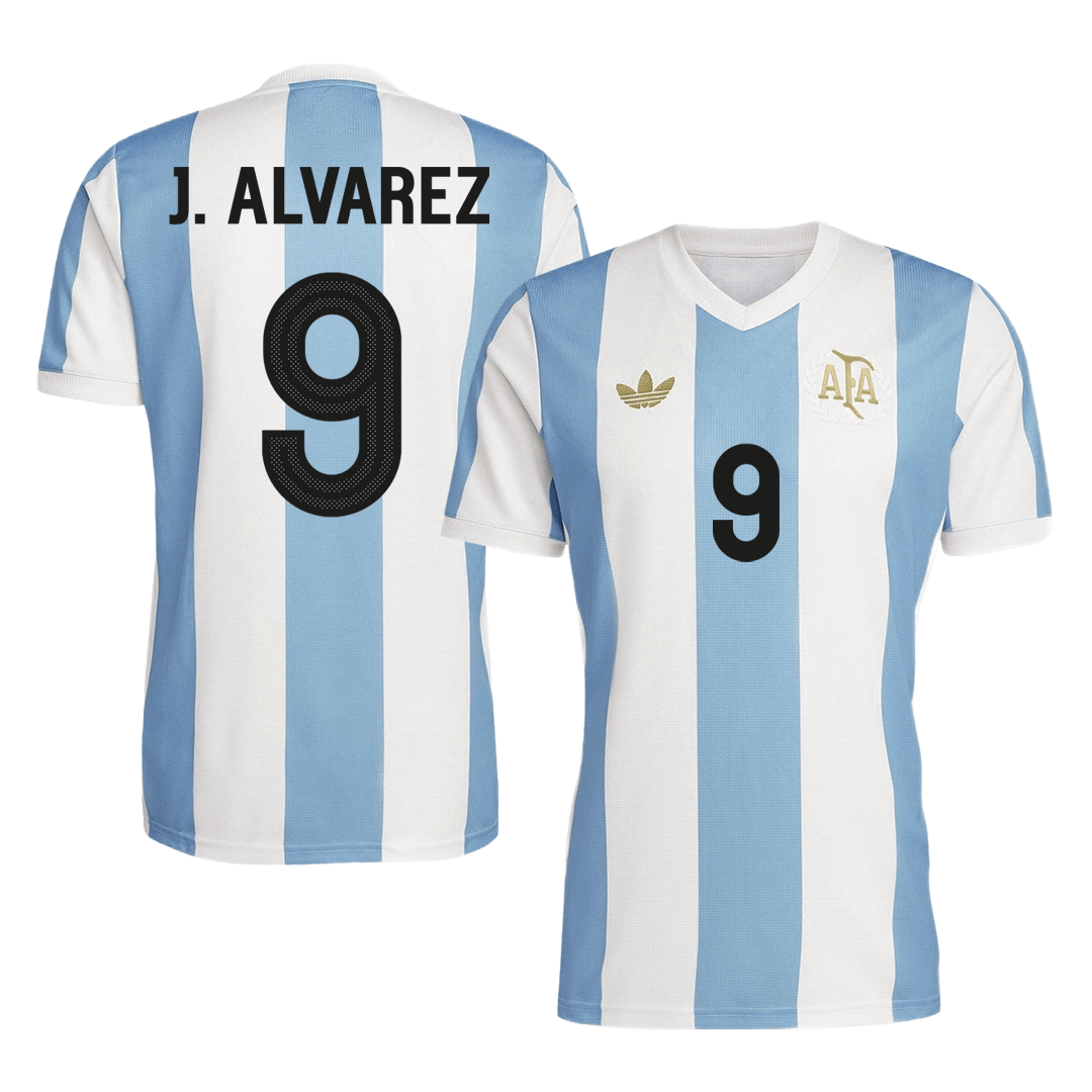 J.ALVAREZ #9 Argentina Soccer Jersey 2024