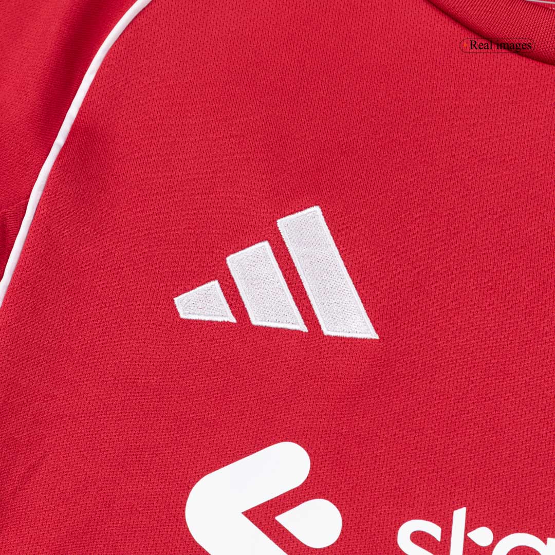 Liverpool Home Long Sleeve Soccer Jersey 2025/26 - Image 6