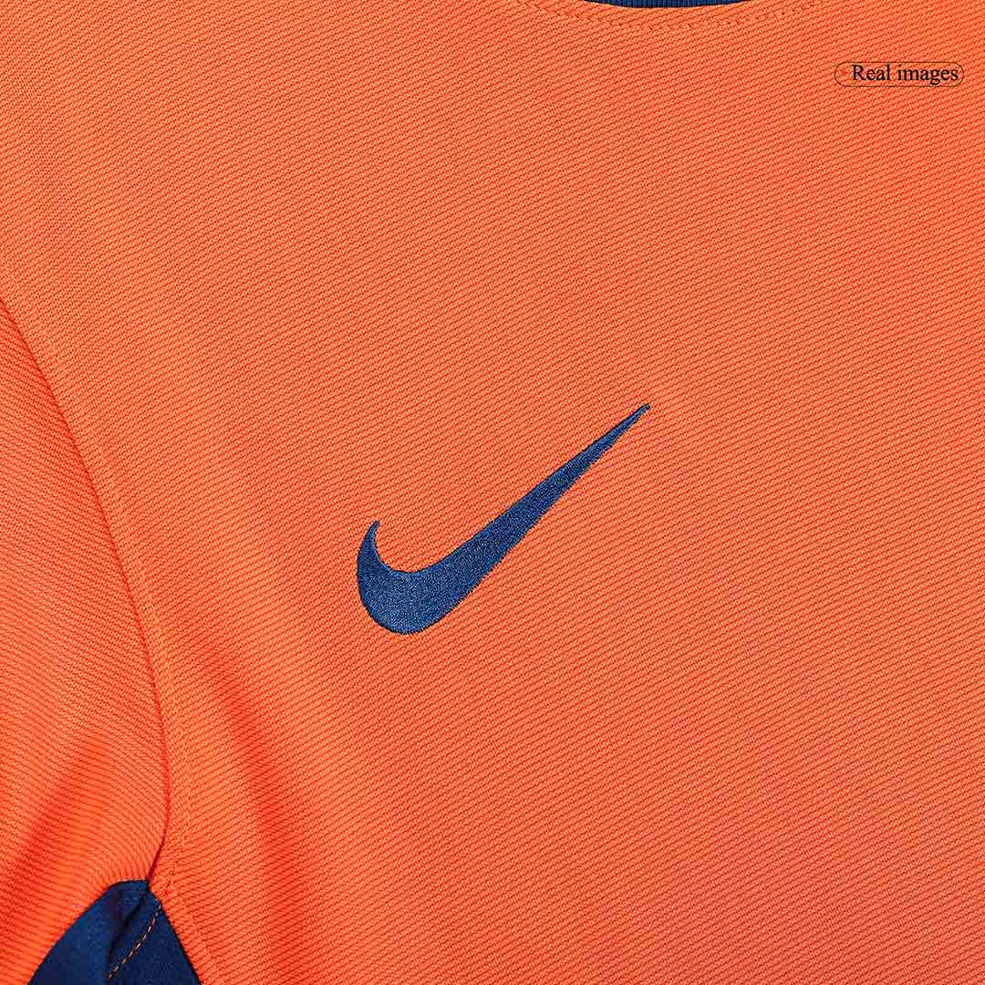 Netherlands Home Soccer Jersey Kit(Jersey+Shorts+Socks) Euro 2024 - Image 11