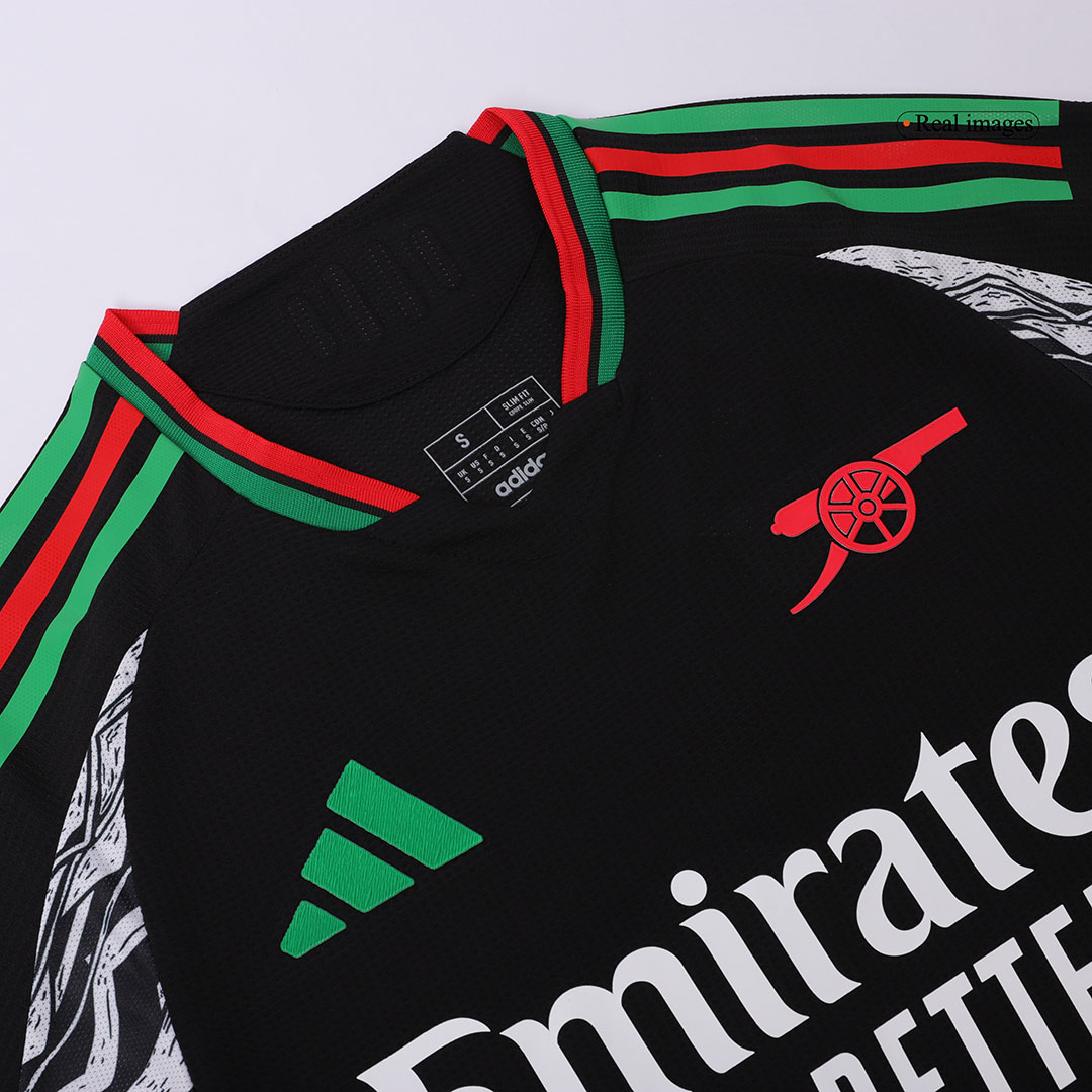 SAKA #7 Arsenal Away Soccer Jersey 2024/25 Player Version - Image 2