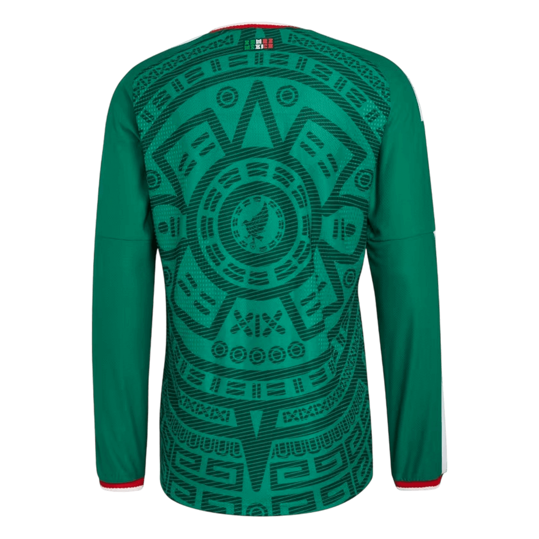 Mexico Home Long Sleeve Soccer Jersey 2026 - Image 2