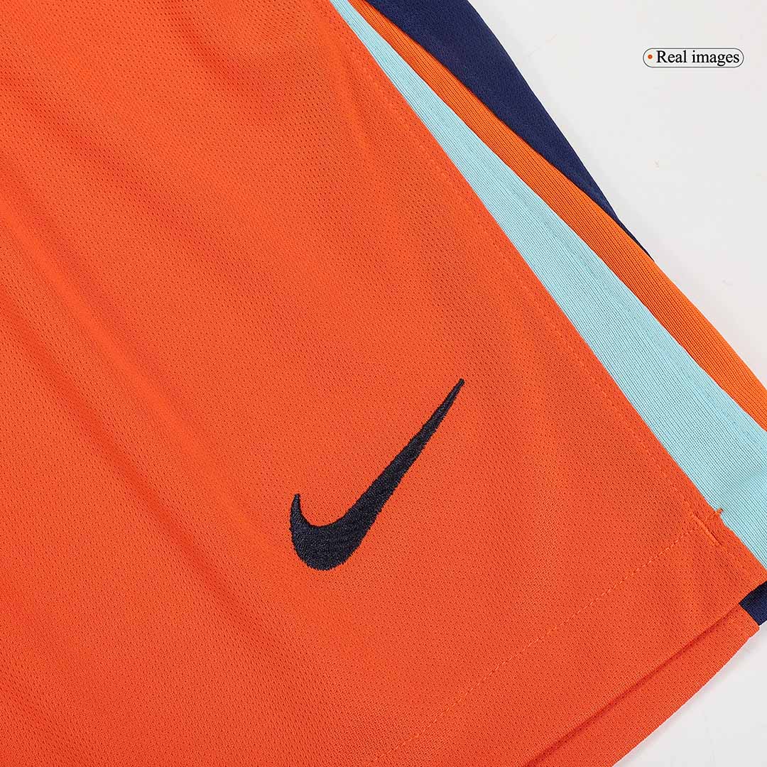 Netherlands Home Soccer Shorts Euro 2024 - Image 7
