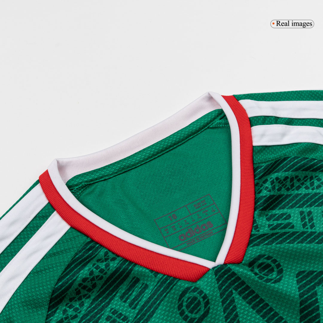 Kid's Mexico Home Soccer Jersey Kit(Jersey+Shorts+Socks) 2025/26 - Image 3