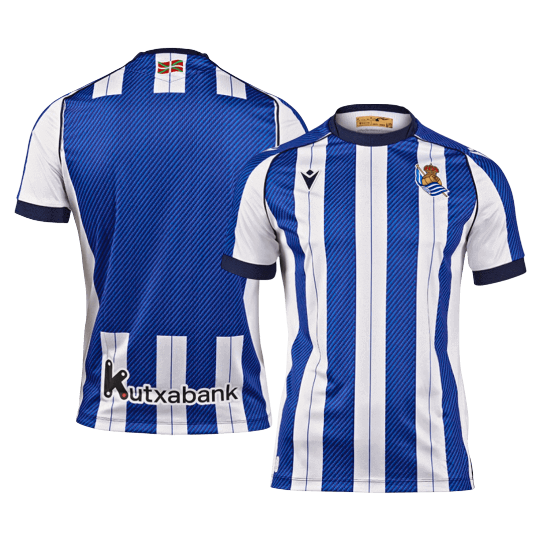 Real Sociedad Home Soccer Jersey 2025/26 - Image 3