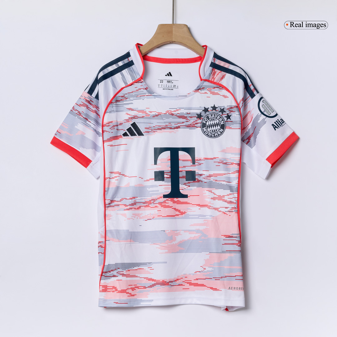 Kid's Bayern Munich Away Soccer Jersey Kit(Jersey+Shorts+Socks) 2025/26 - Image 3