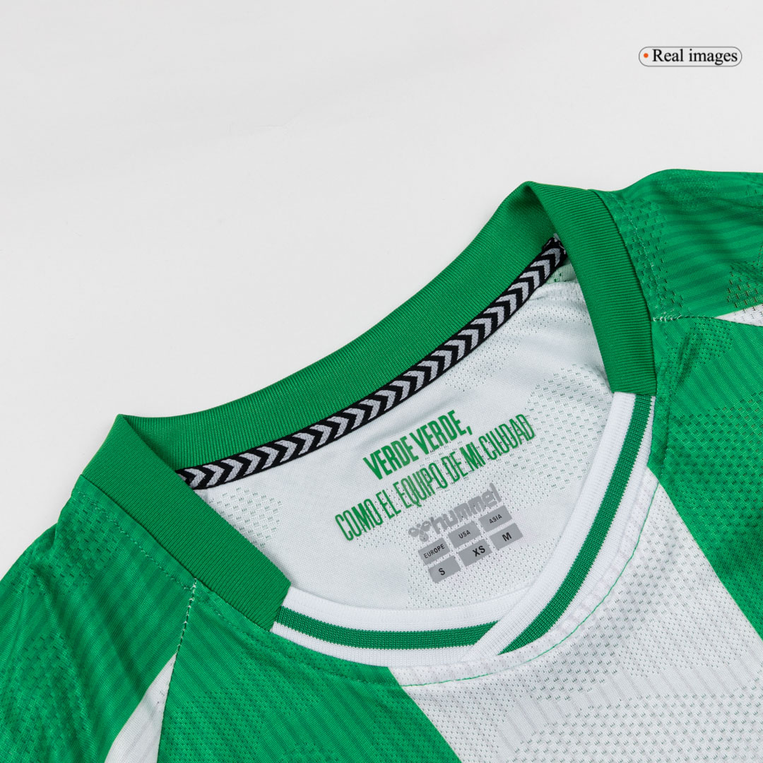 Real Betis Home Long Sleeve Soccer Jersey 2025/26 - Image 5