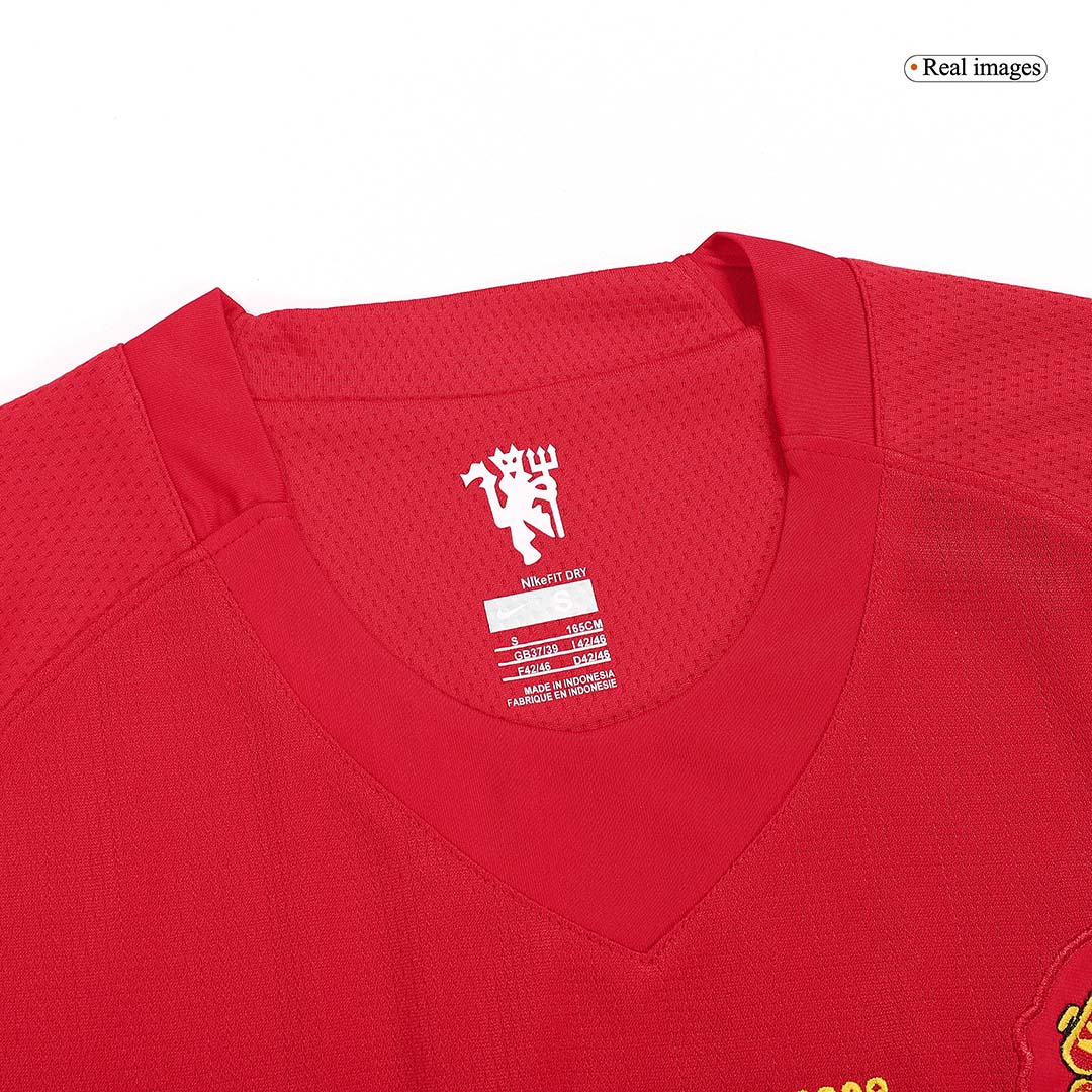 Retro RONALDO #7 2007/08 Manchester United Home Soccer Jersey - Image 4