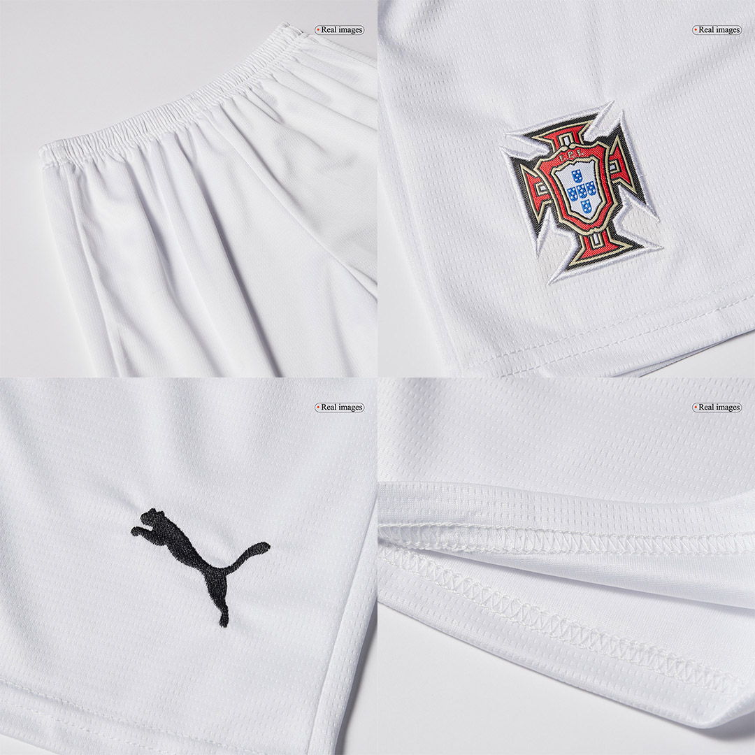 Kid's Portugal Away Soccer Jersey Kit(Jersey+Shorts) 2025 - Image 15