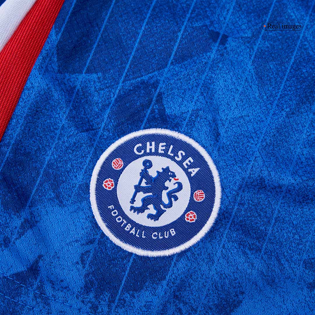 Kid's Chelsea Home Soccer Jersey Kit(Jersey+Shorts+Socks) 2025/26 - Image 14