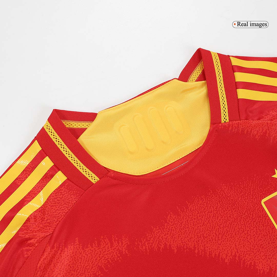 Authentic Spain Home Soccer Jersey Euro 2024 - Image 6