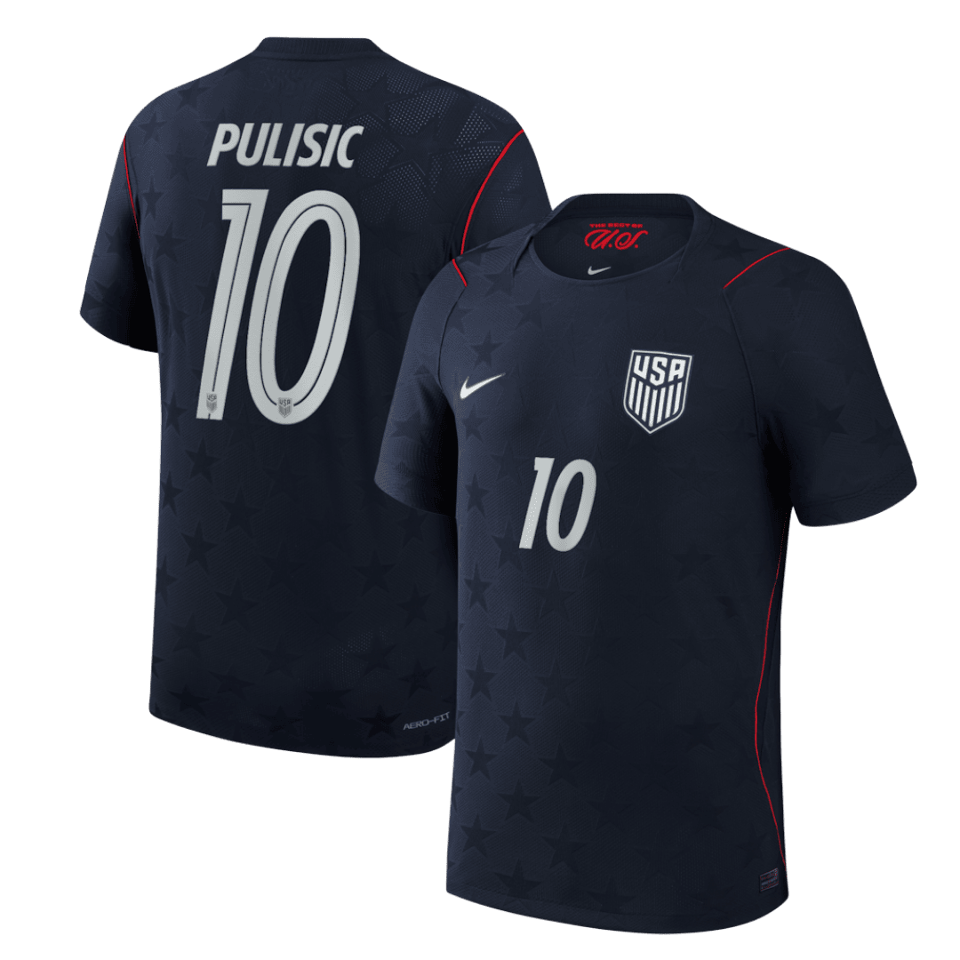 PULISIC #10 USA Away Soccer Jersey 2026 Player Version - Image 3