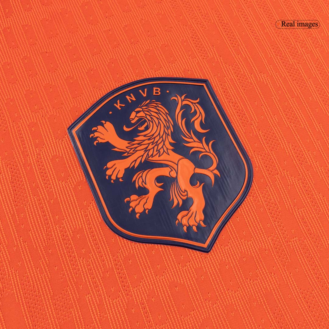 VIRGIL #4 Netherlands Home Soccer Jersey 2026 Player Version - Image 6