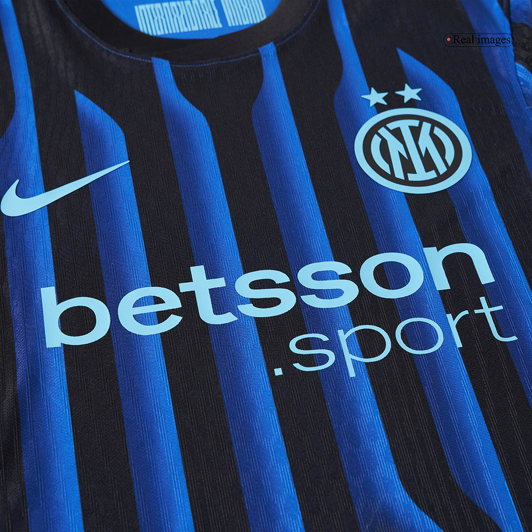 Authentic DUMFRIES #2 Inter Milan Home Soccer Jersey 2025/26 - Image 10